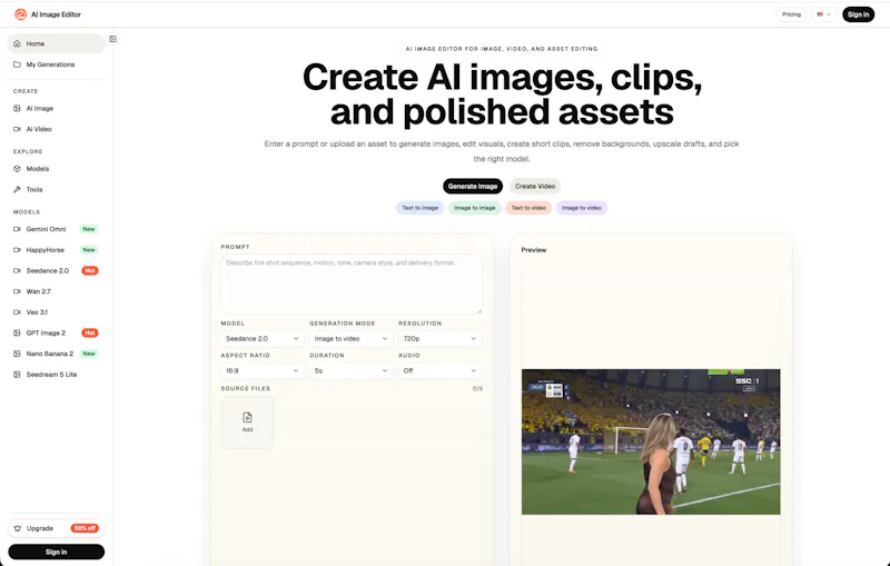 AI Image Editor screenshot 1