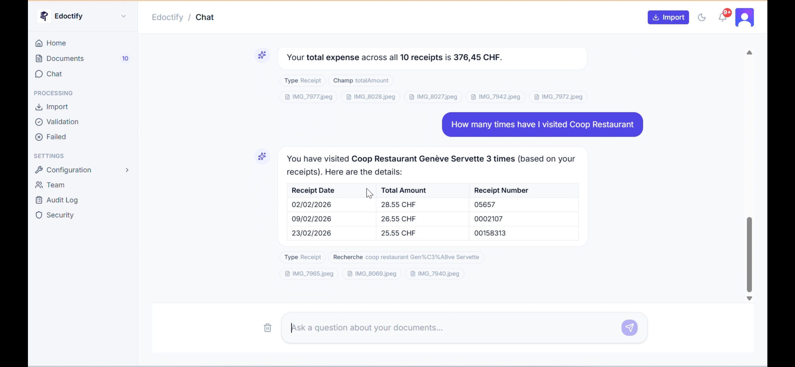 eDoctify - Main product screenshot demonstrating key features and user interface