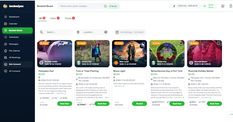 Your Social Calendar & Community Center. screenshot 5