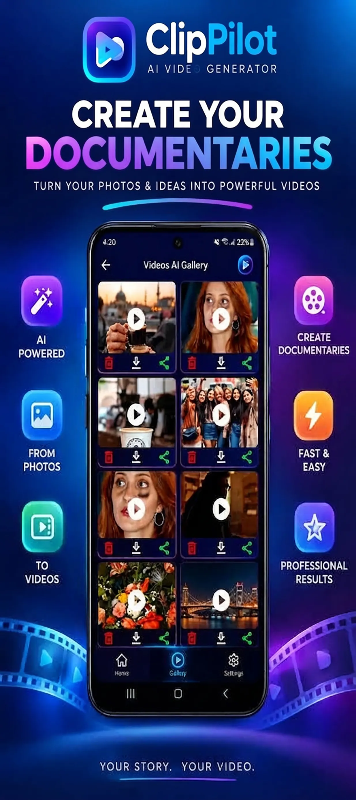 AI Video Generator - ClipPilot gallery image