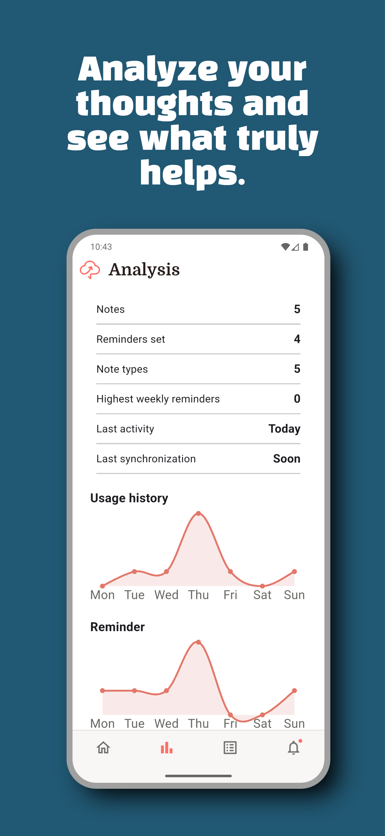 UpThoughts - Screenshot 3 showing product features and functionality