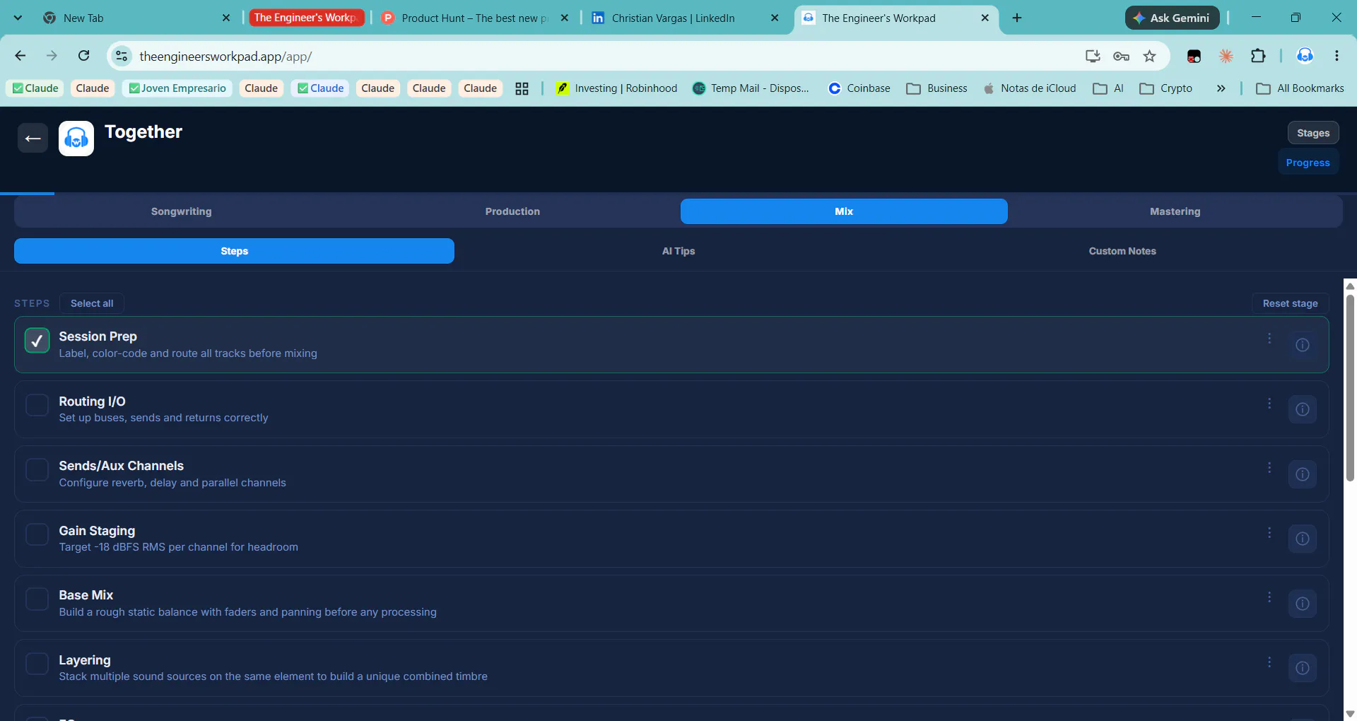 Know When Your Track Is Finished gallery image