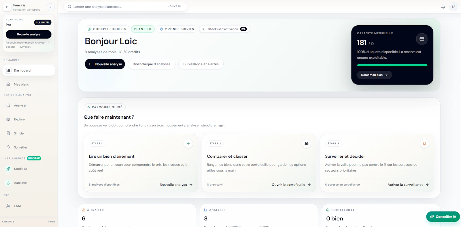 Fonciris screenshot 2