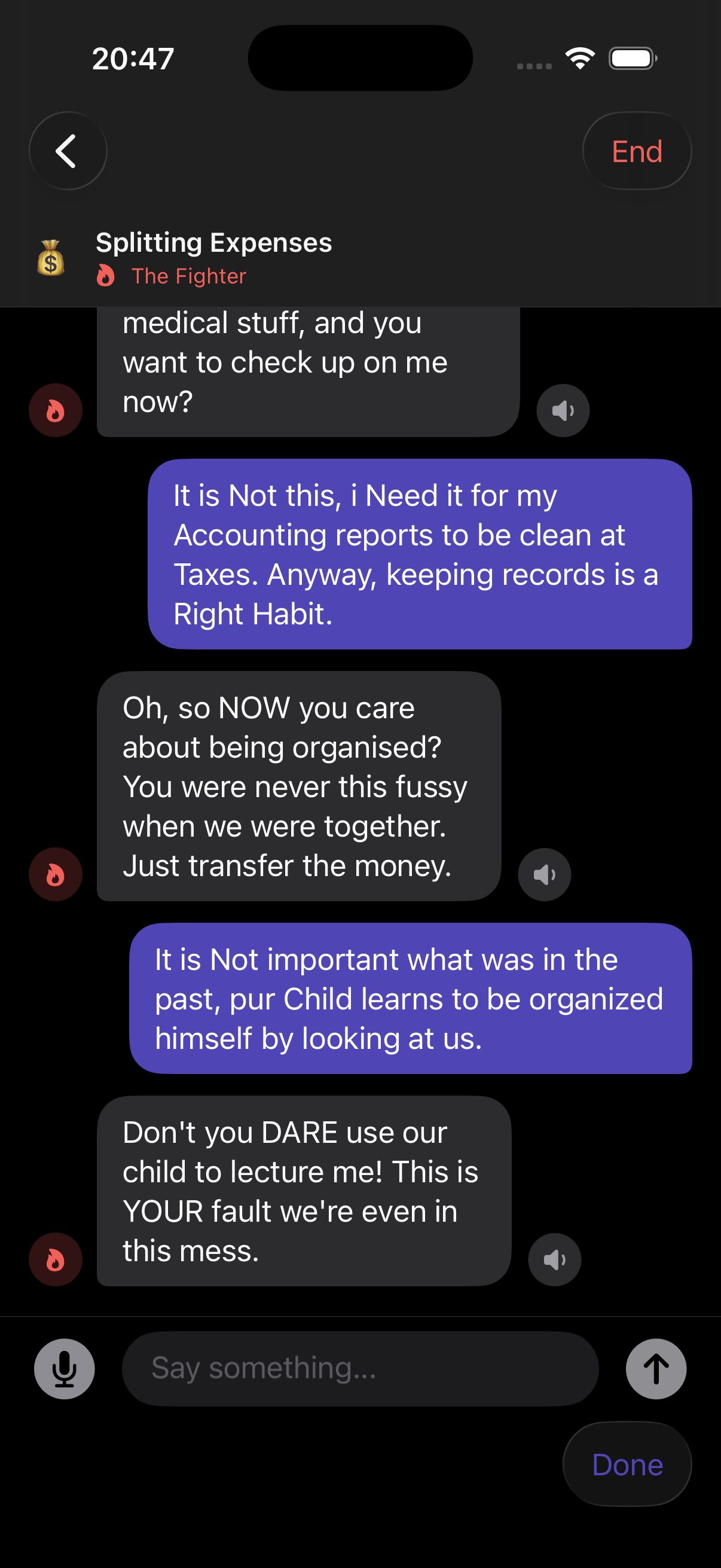 Tough Talk - Screenshot 5 showing product features and functionality