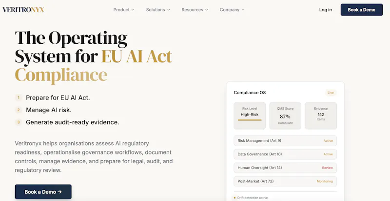Veritronyx screenshot 1