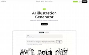 AI illustration Generator gallery image