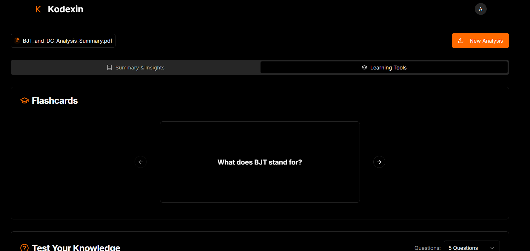 kodexin - บทสรุป AI ที่ขับเคลื่อนด้วยแฟลชการ์ดและแบบทดสอบ media 4