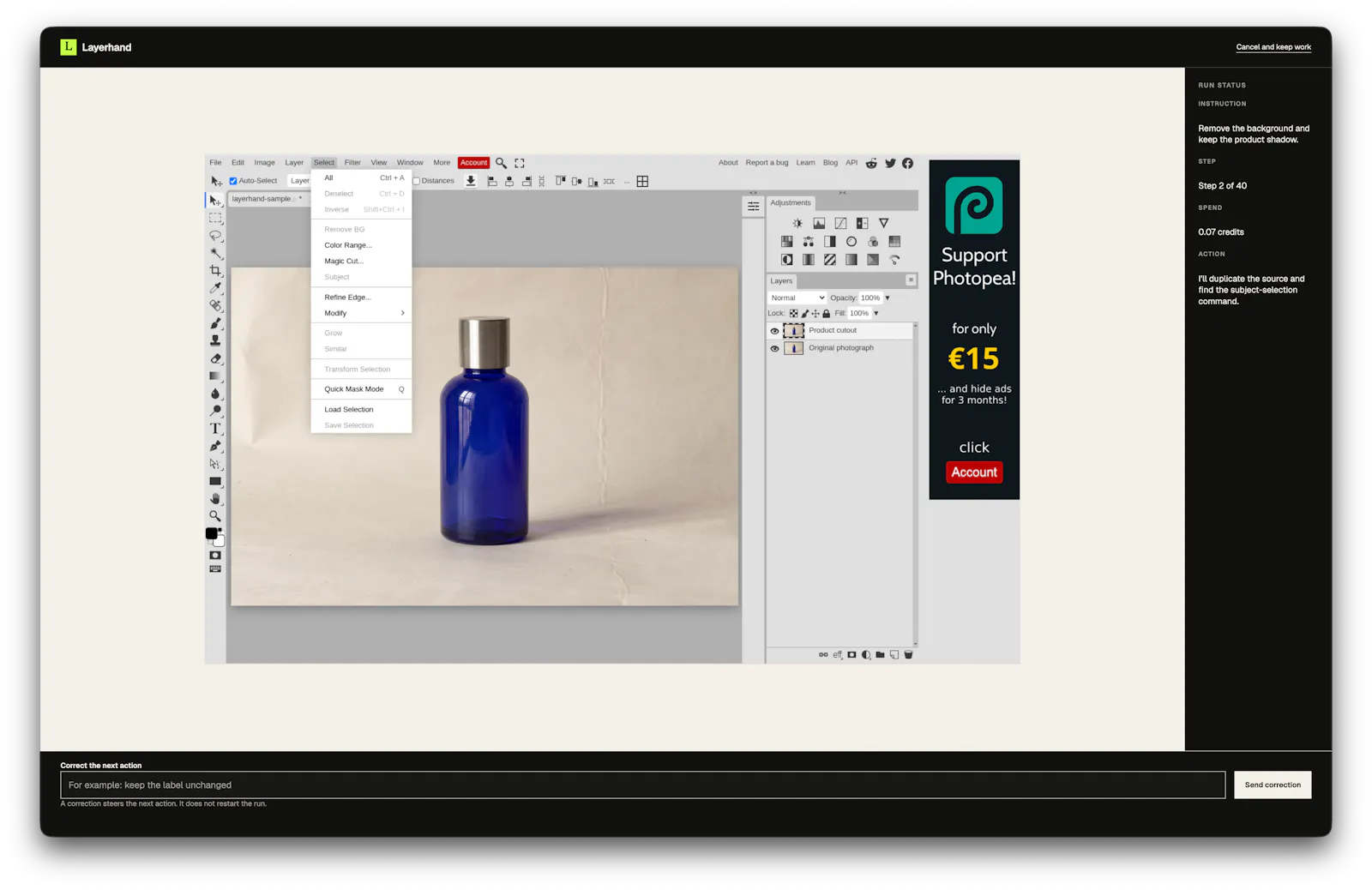 Layerhand screenshot 7