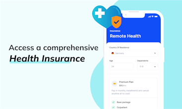 保険プラン - RemotePassスーパーアプリで健康と福祉を守るためのアクセス可能な保険オプション