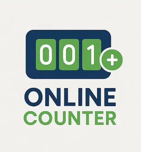 Free online counter logo
