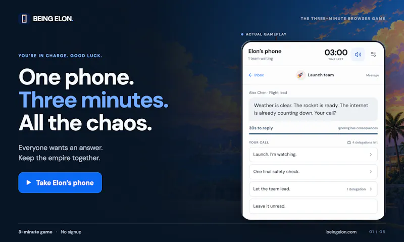Being Elon screenshot 6