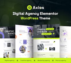 Axios - Digital Agency WordPress Theme gallery image