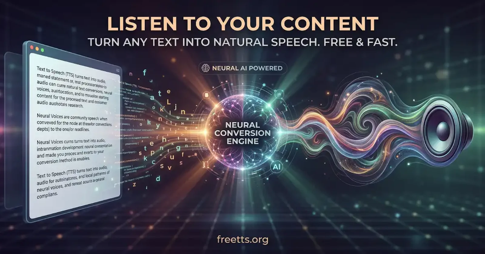 FreeTTS screenshot 1