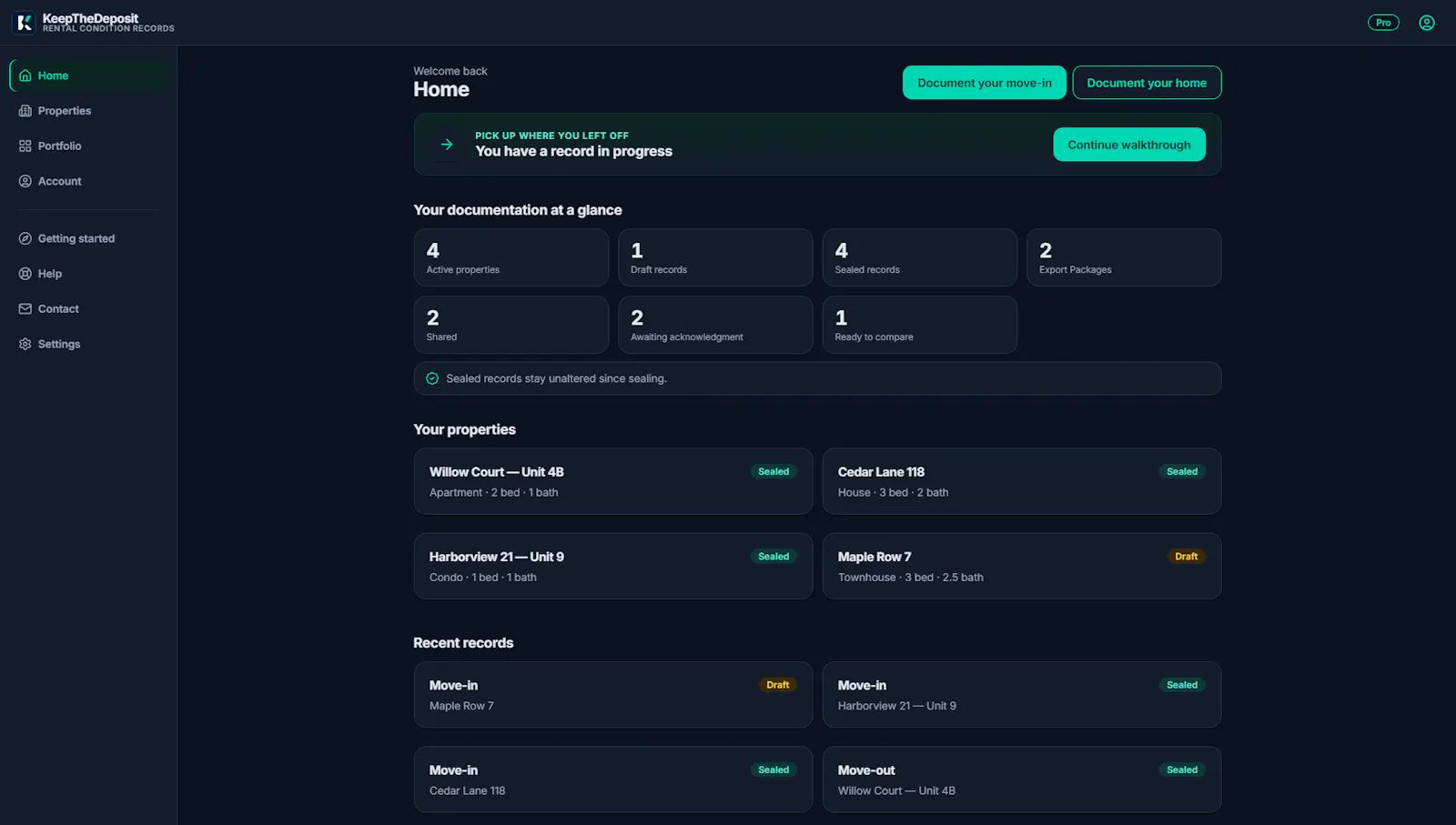 KeepTheDeposit screenshot 2