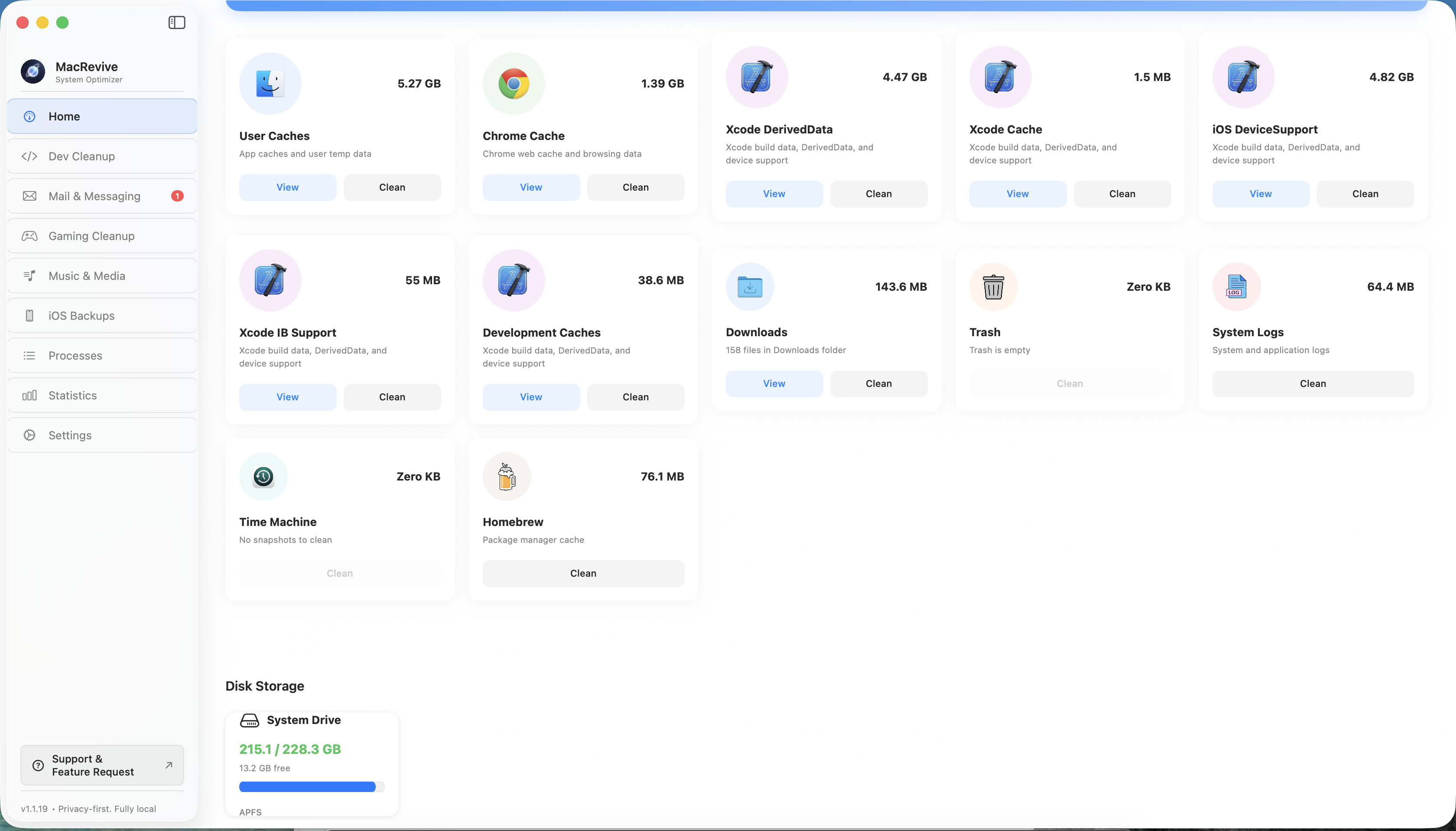 MacRevive - Screenshot 3 showing product features and functionality