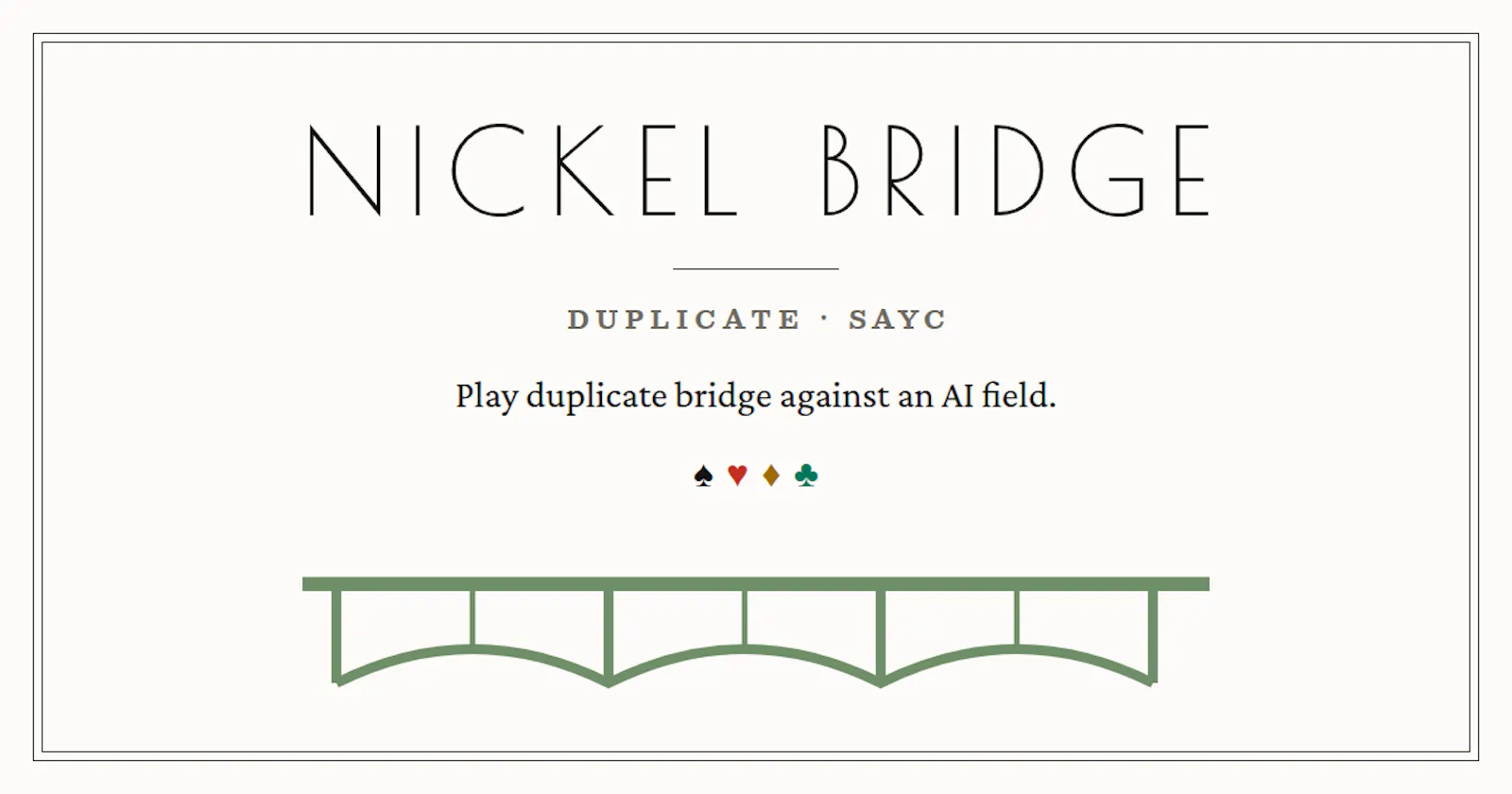 Nickel Bridge screenshot 1