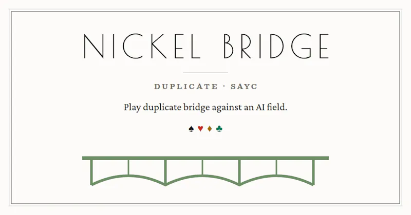 Nickel Bridge screenshot 1
