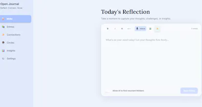 Open Journal — Reflect. Connect. Grow. gallery image