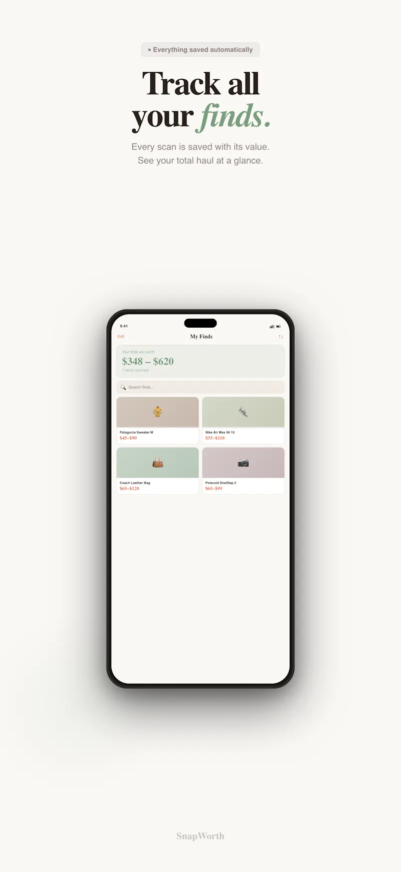 SnapWorth screenshot 5