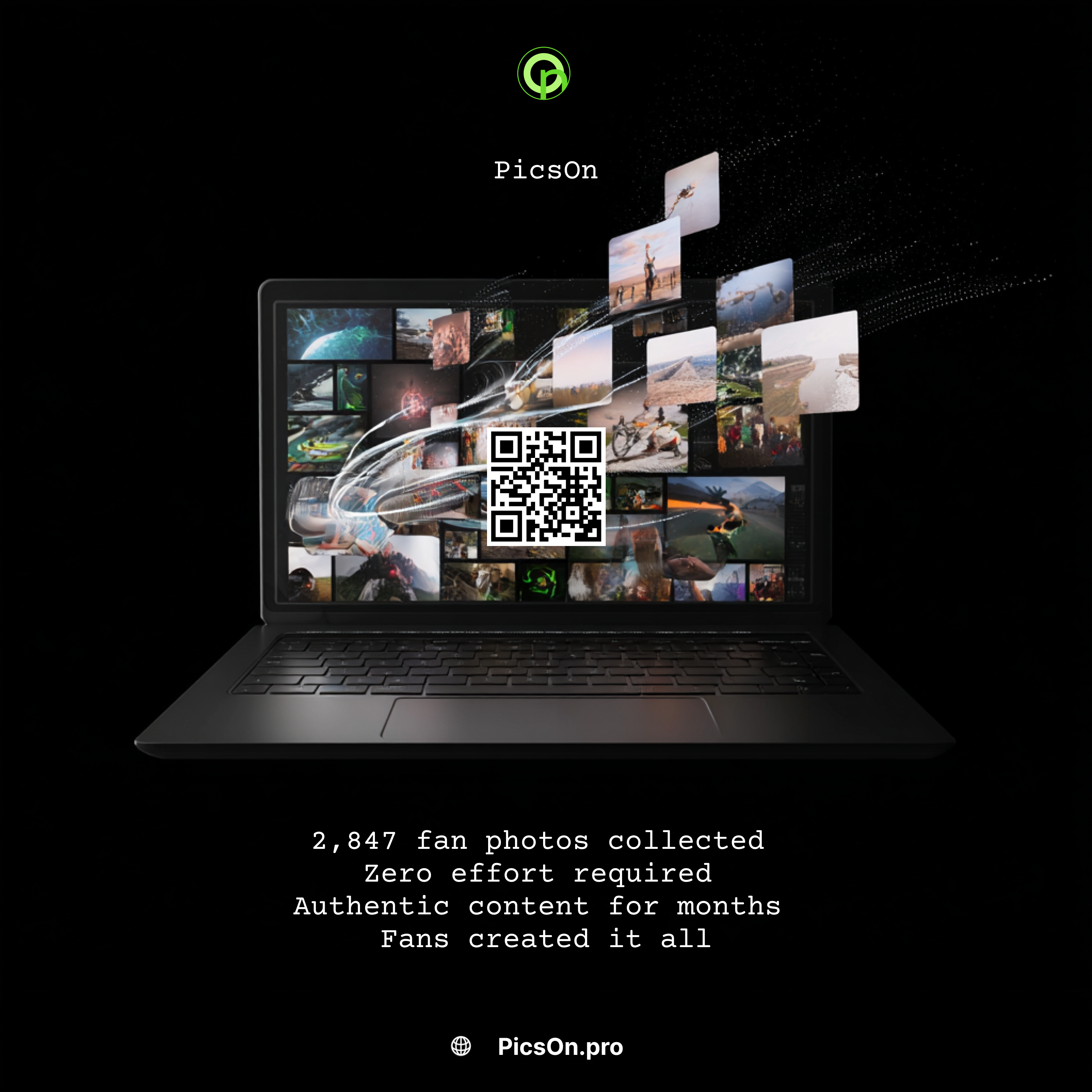 PicsOn - Screenshot 2 showing product features and functionality