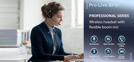 Bluetooth headphones gallery image