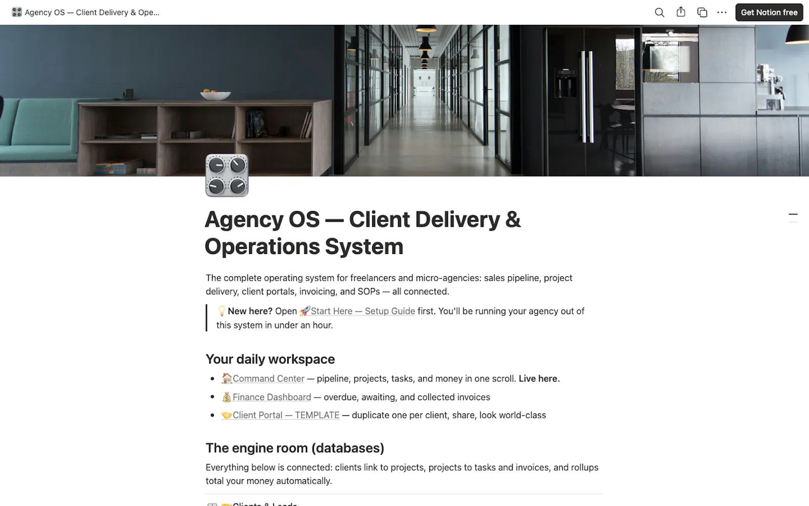 Agency OS screenshot 2