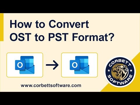 Corbett OST to PST Converter gallery image