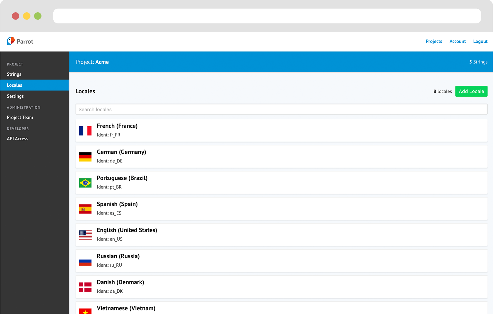 Parrot gallery image