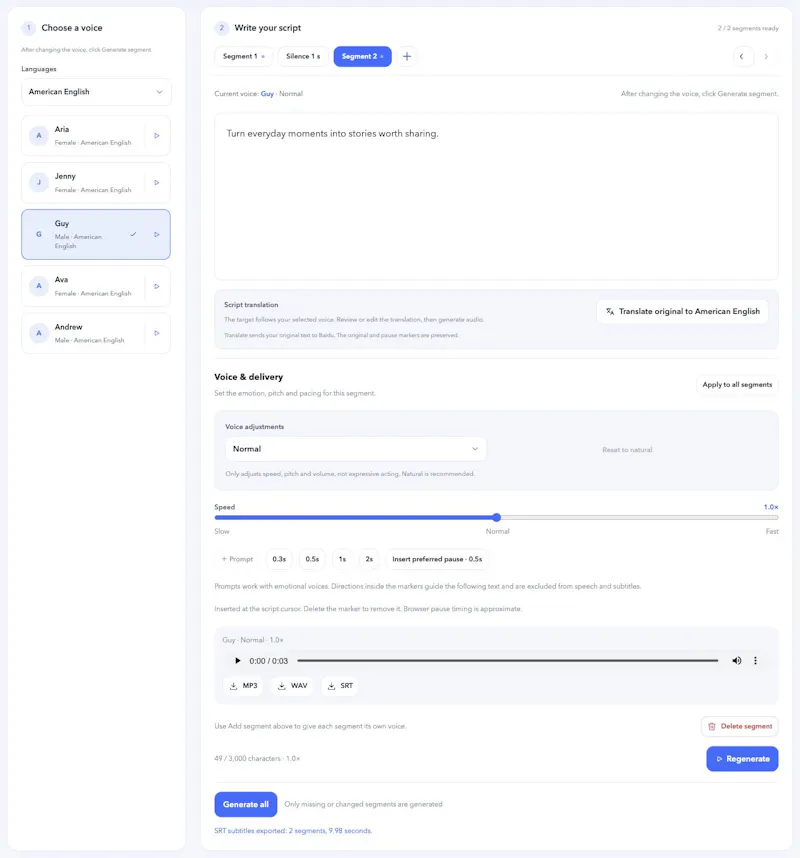 EasySoundsHelp screenshot 3