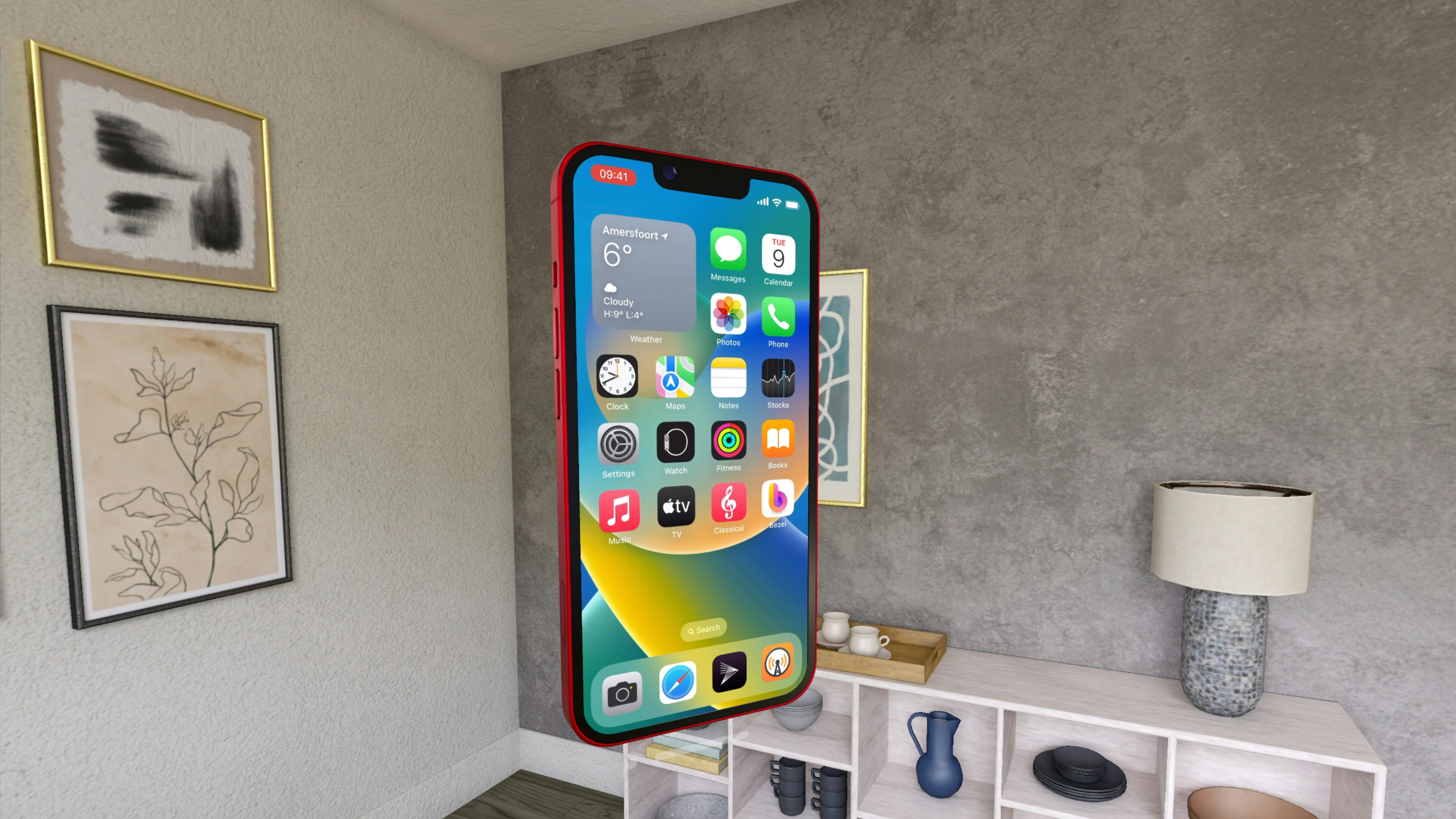 Безель для Apple Vision Pro - Клон вашего iPhone отразился в Apple Vision Pro медиа 3