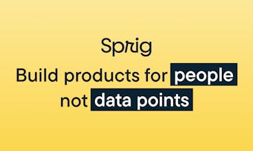 Sprig 2.0 AI Product Experience Platform gallery image
