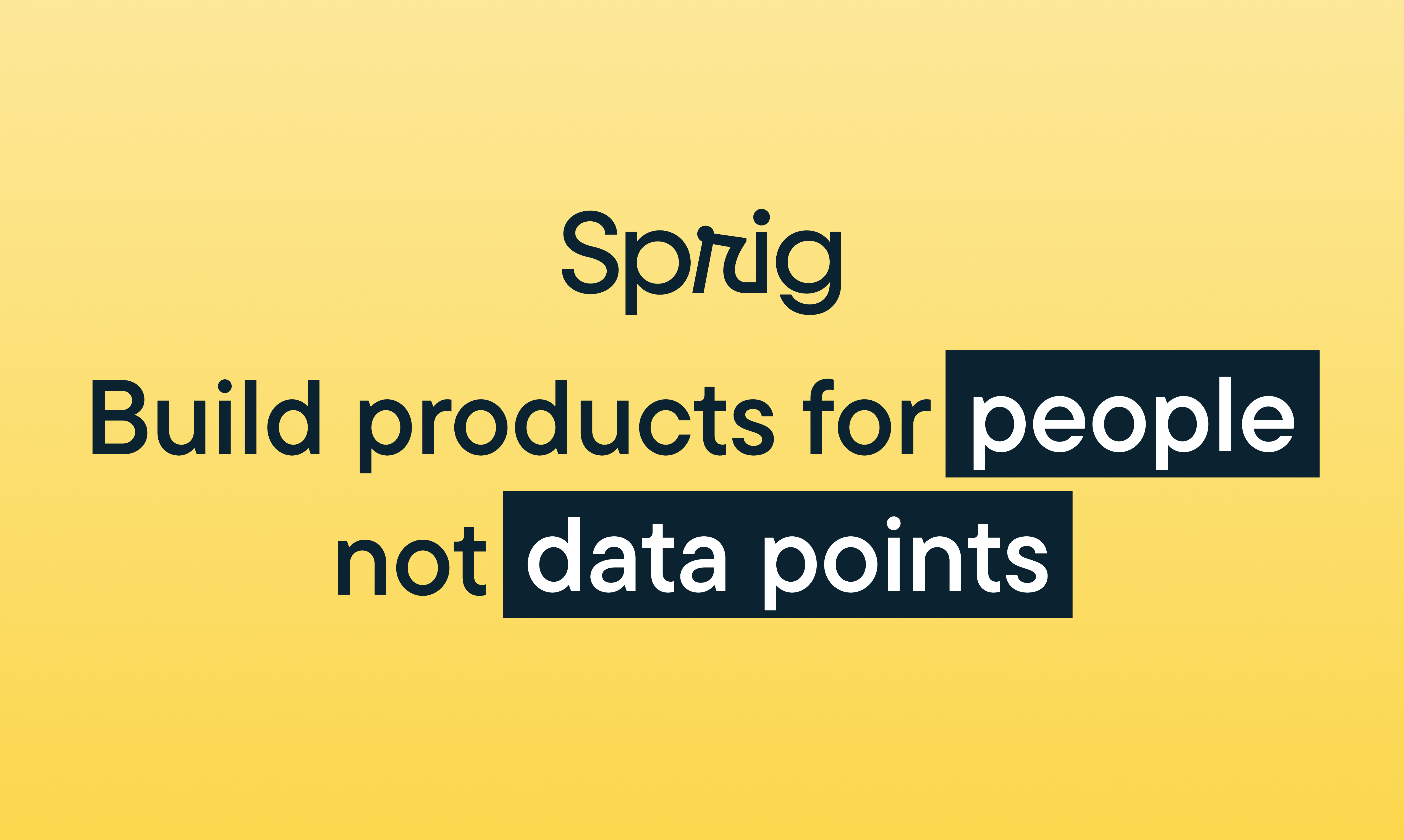 startuptile Sprig 2.0 AI Product Experience Platform-Build products for people not data points with Sprig AI