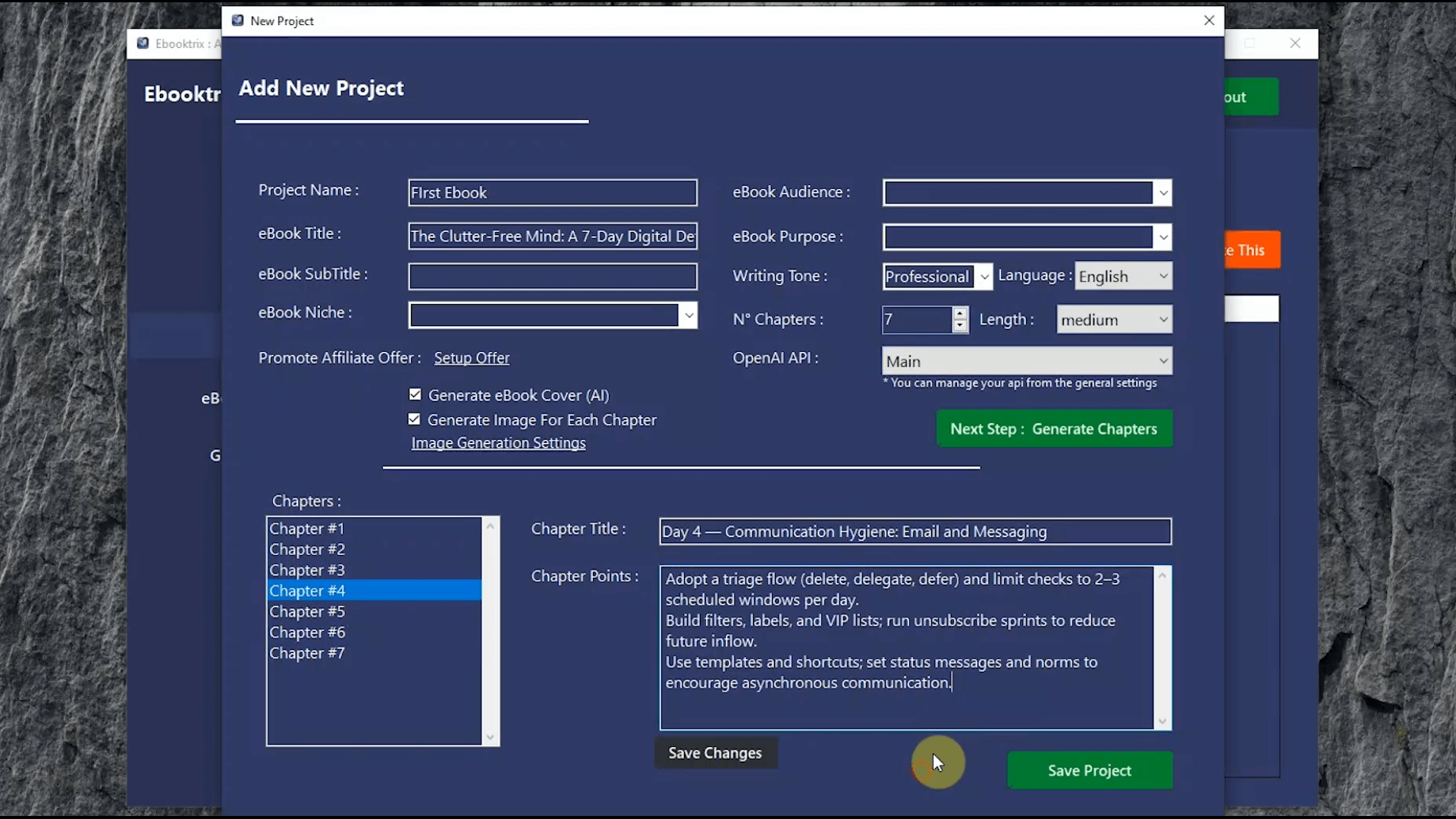 Ebooktrix : AI eBook Generator gallery image