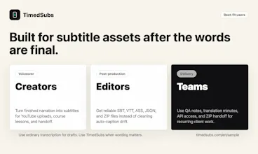 TimedSubs gallery image
