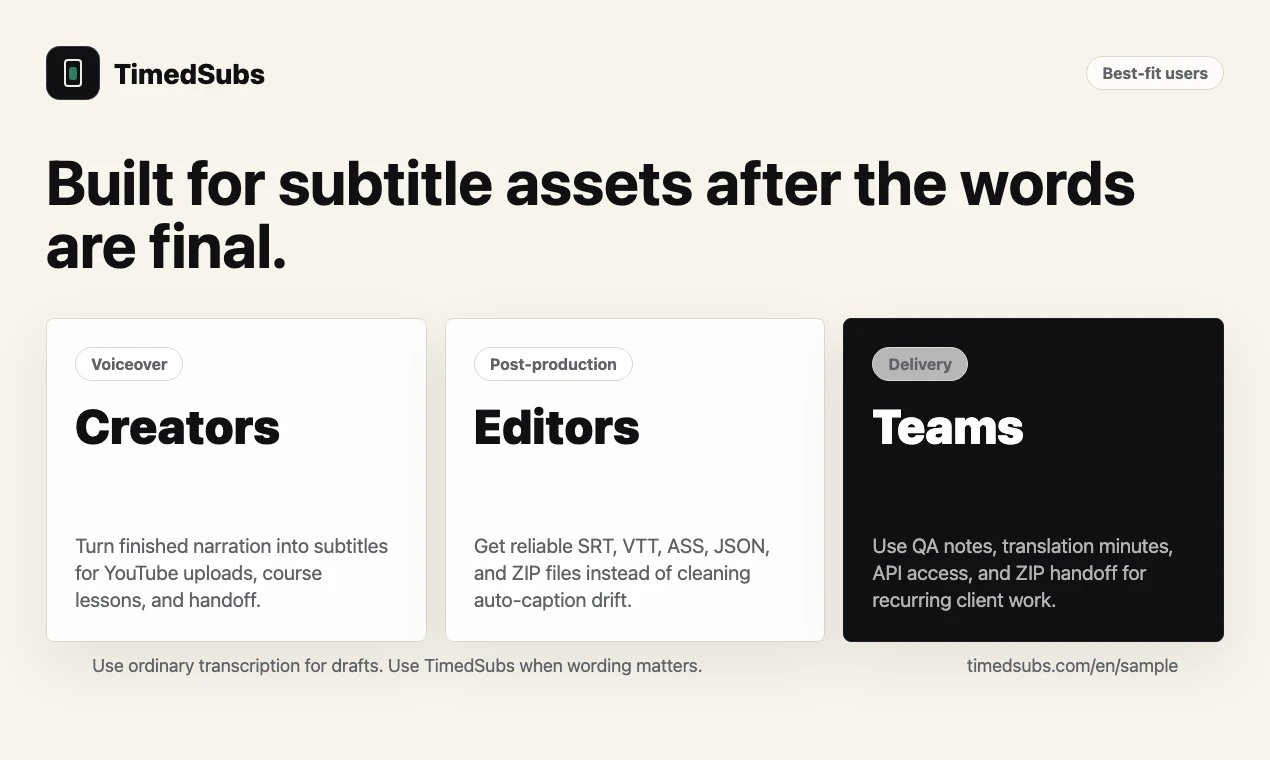 TimedSubs screenshot 5