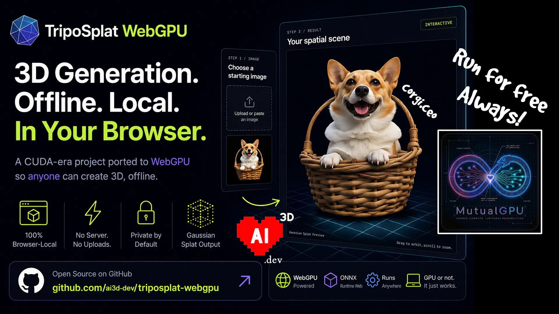 TripoSplat WebGPU gallery image