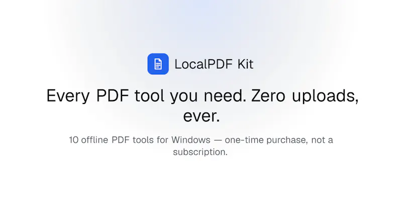 LocalPDF Kit screenshot 1