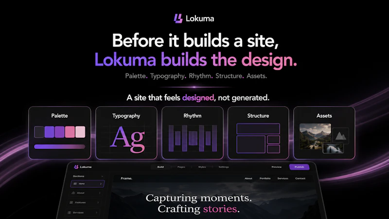 Agentic Website Builder 2.0 by Lokuma screenshot 3