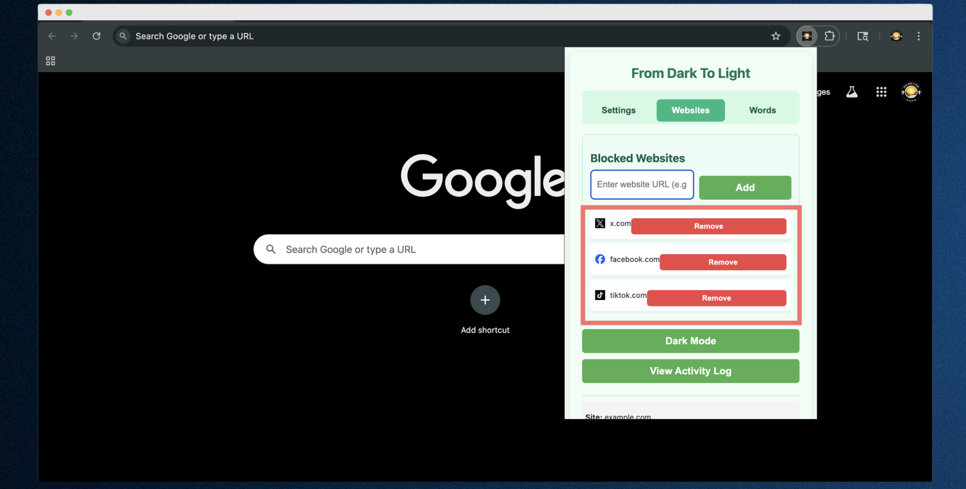 Media Trang web Blocker FaithShield (Christian) 5