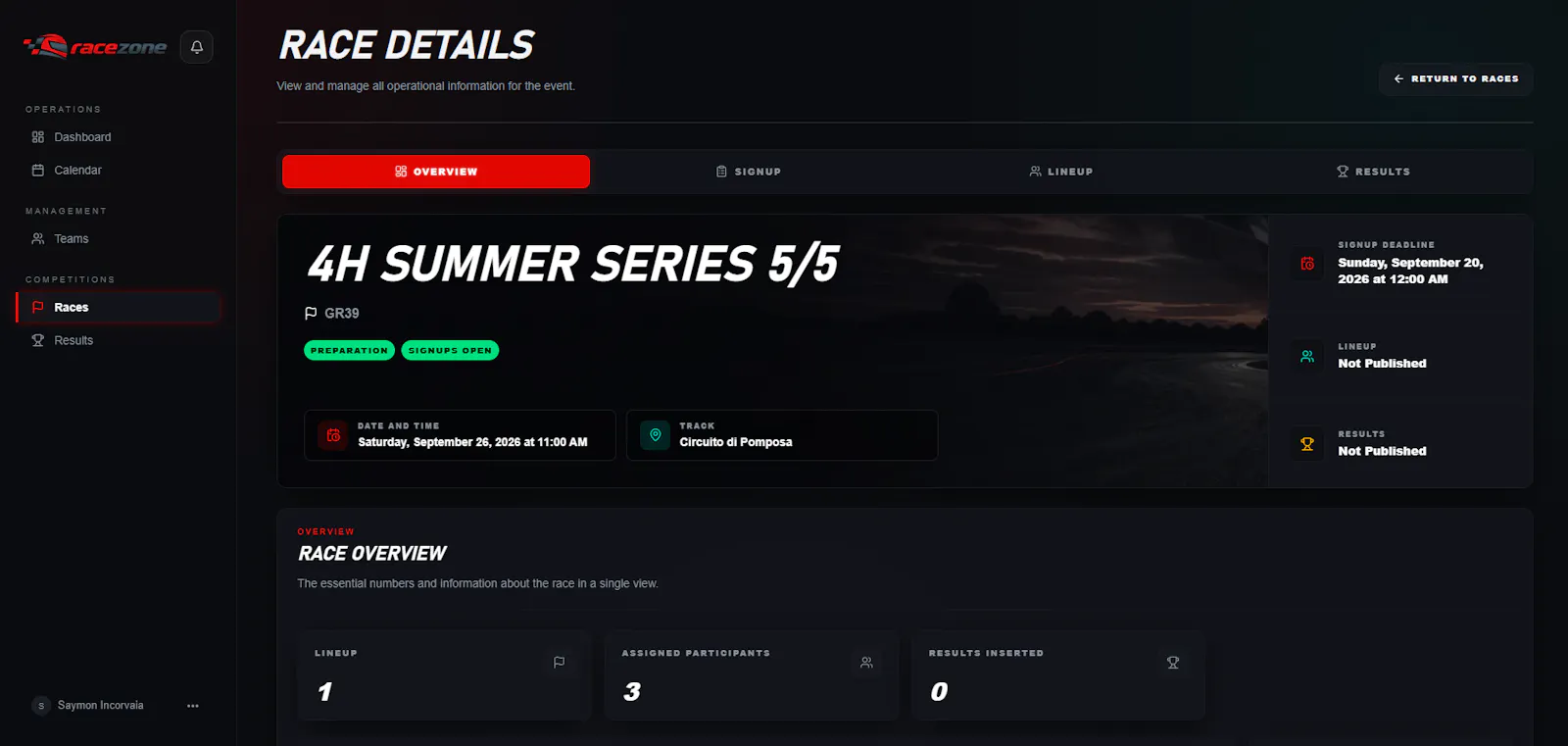 RaceZone screenshot 6