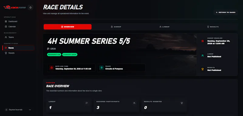 RaceZone screenshot 6