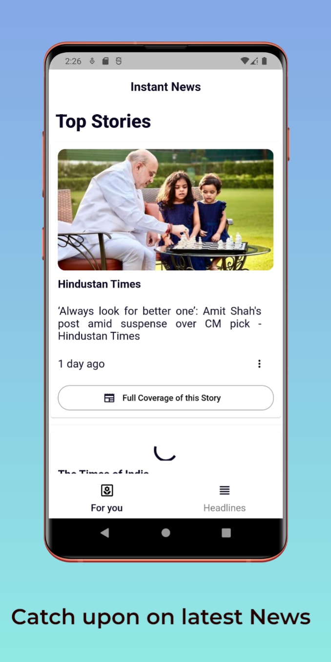Instant News App media 3