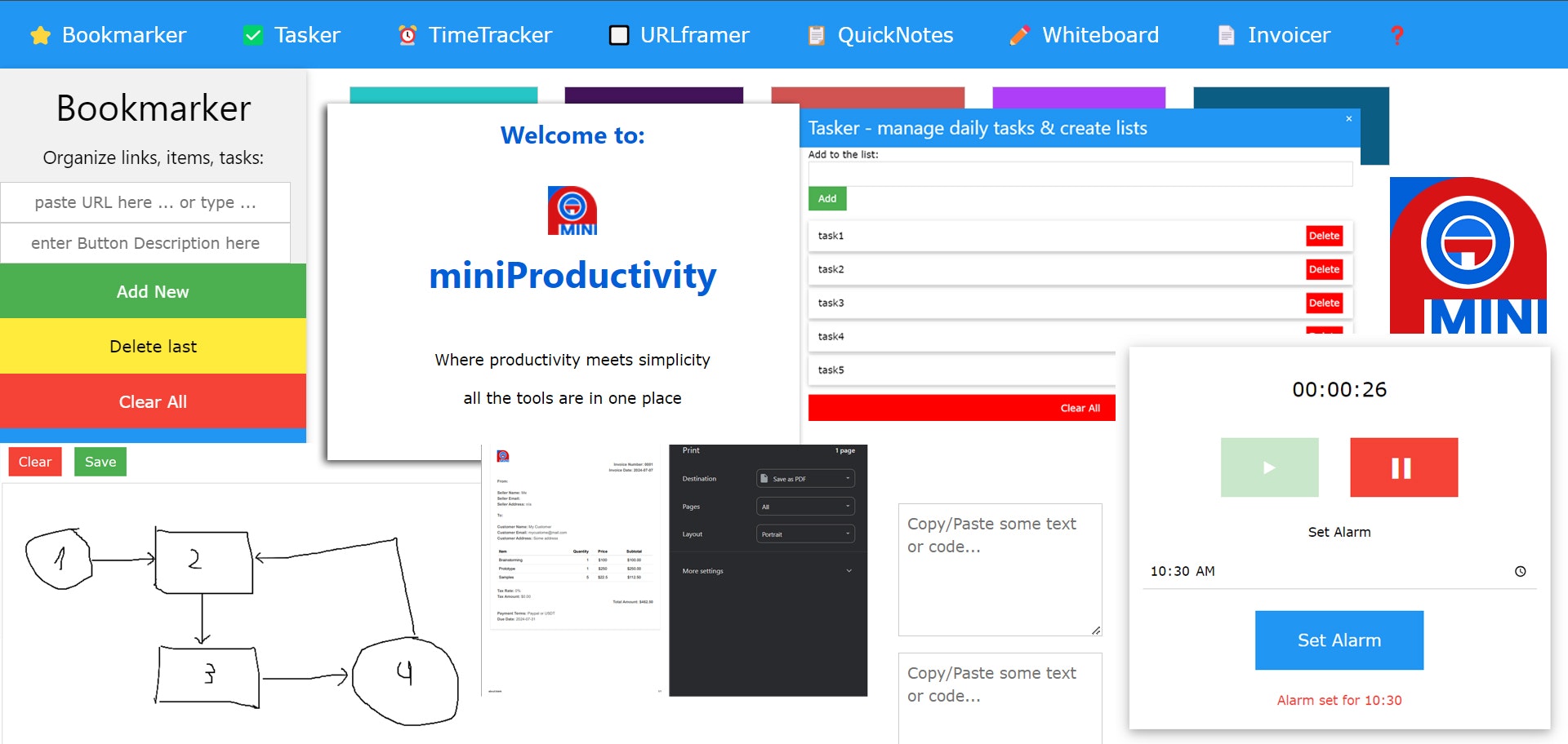 miniProductivity media 2