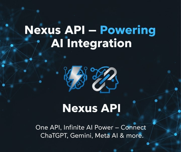 Nexus API - Main screenshot showing features and interface