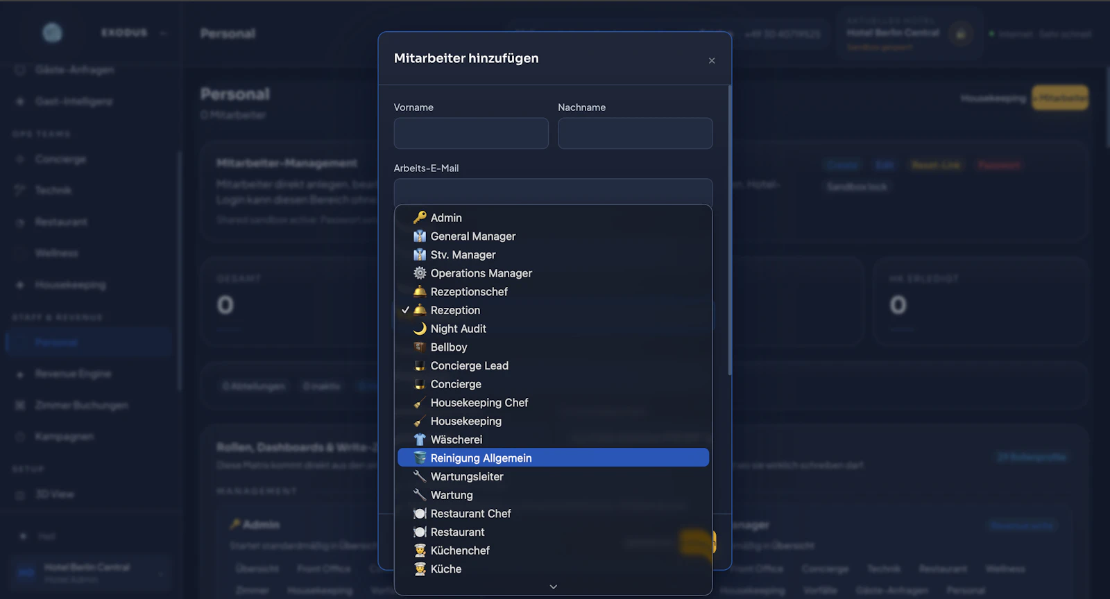 EXODUS Hotel Intelligence screenshot 31