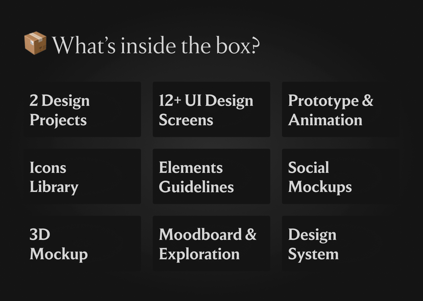 Typographic Grid & Layout Design UI Kit gallery image