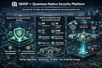 QNSP ā Quantum-Native Security Platform gallery image