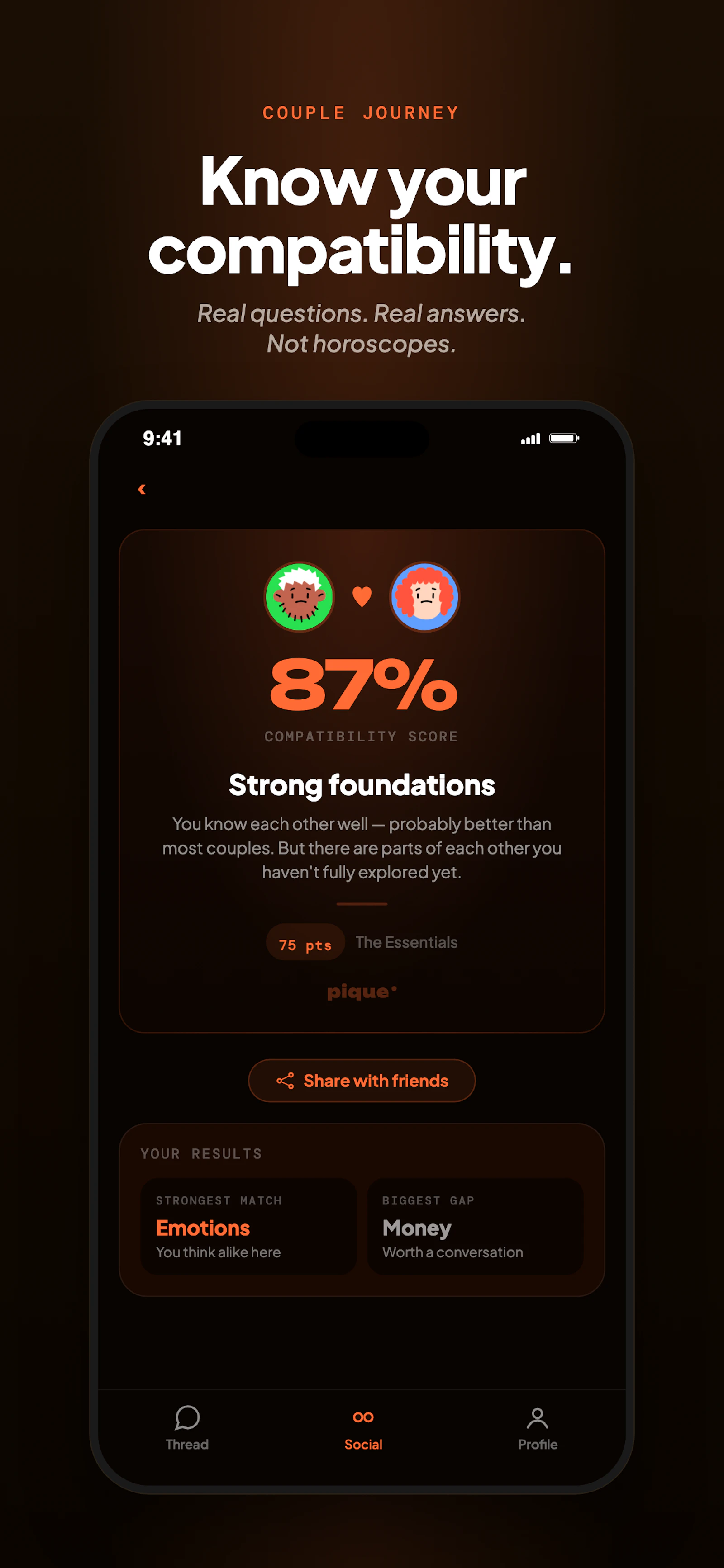 Pique - Connect  Deeper screenshot 5