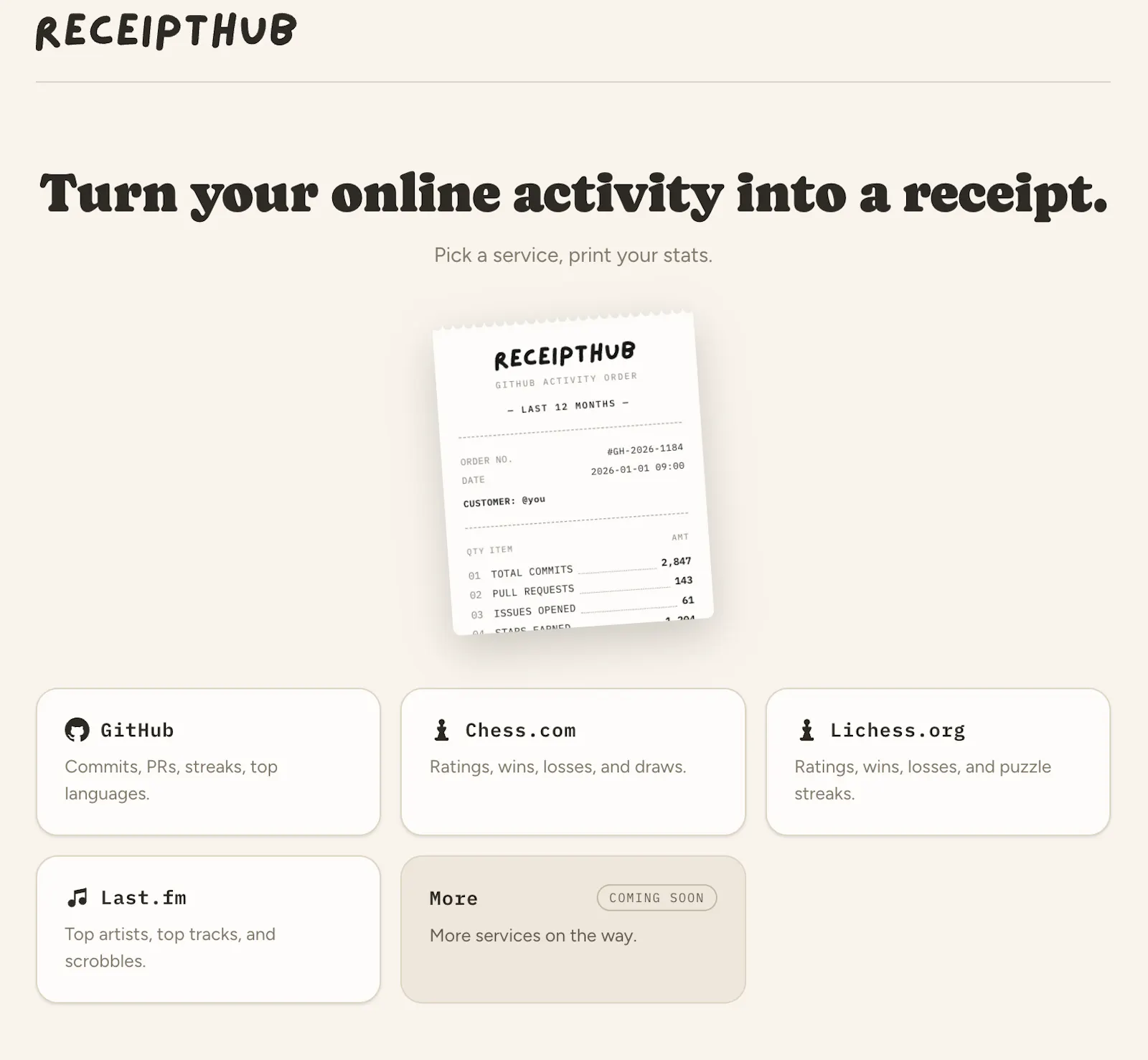 ReceiptHub screenshot 1