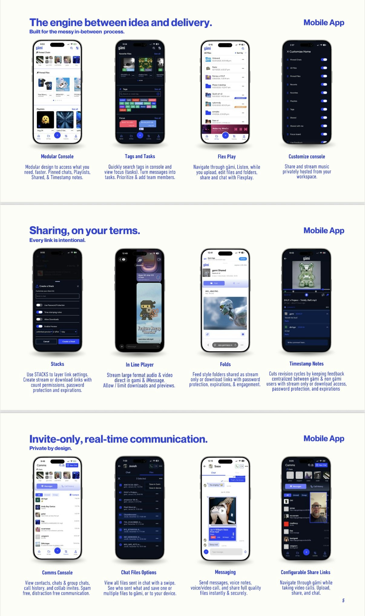 gämi - Screenshot 4 showing product features and functionality